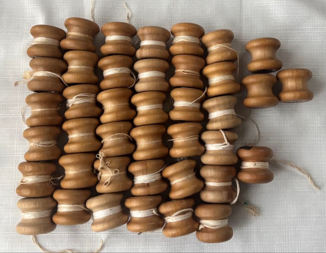 組紐道具　組紐糸玉 (組玉)(おもり玉)　 40個まとめ売り 25匁×8個×5箱