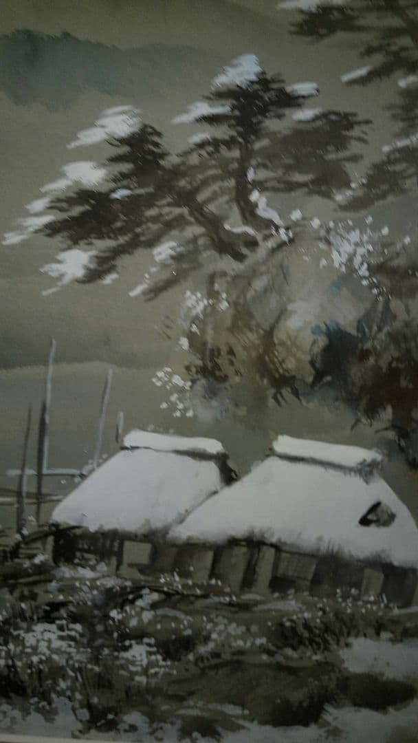 日本画水墨画⑮