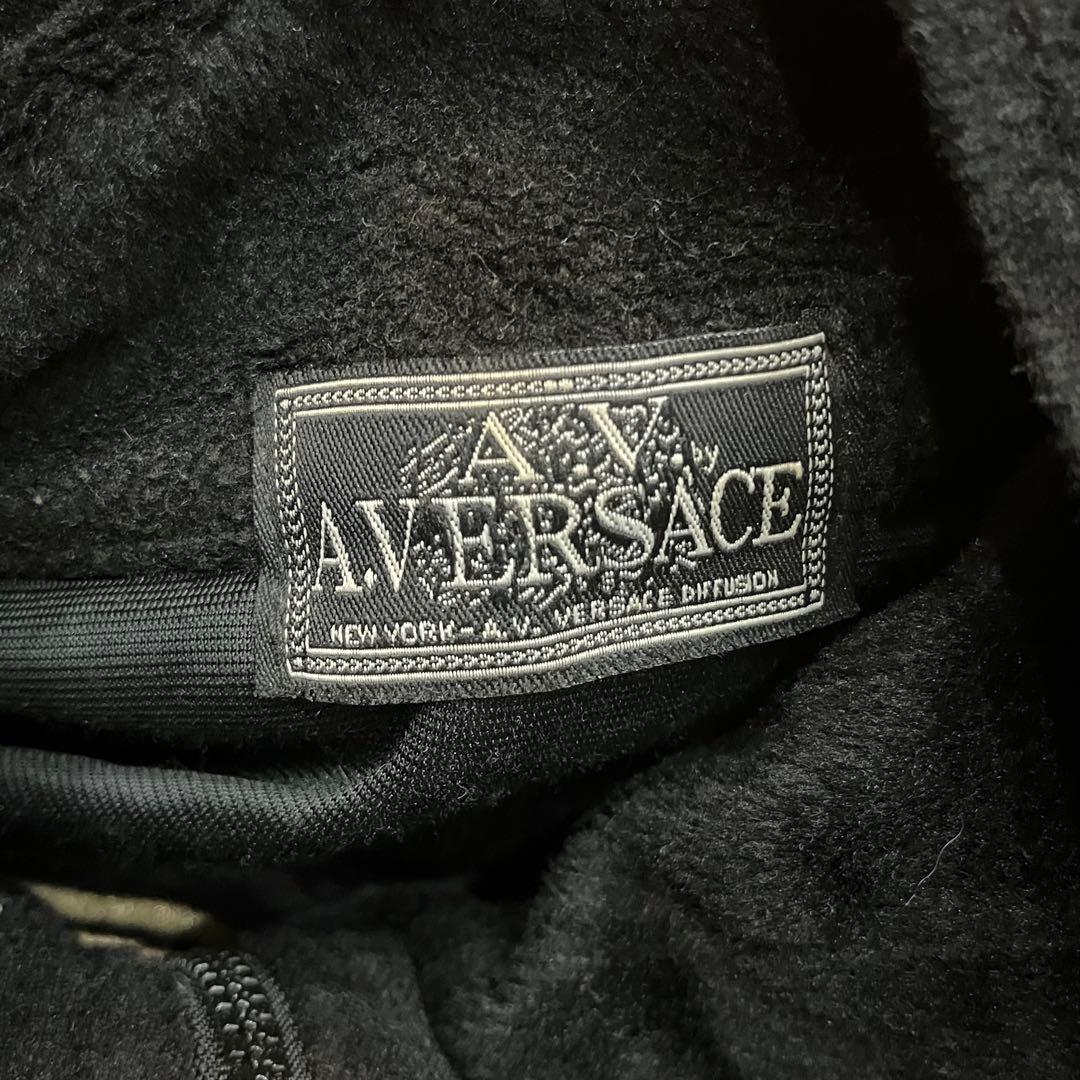 美品！A.VERSACE ベロアジャケット　　ブラック　サイズフリー　オラオラ系