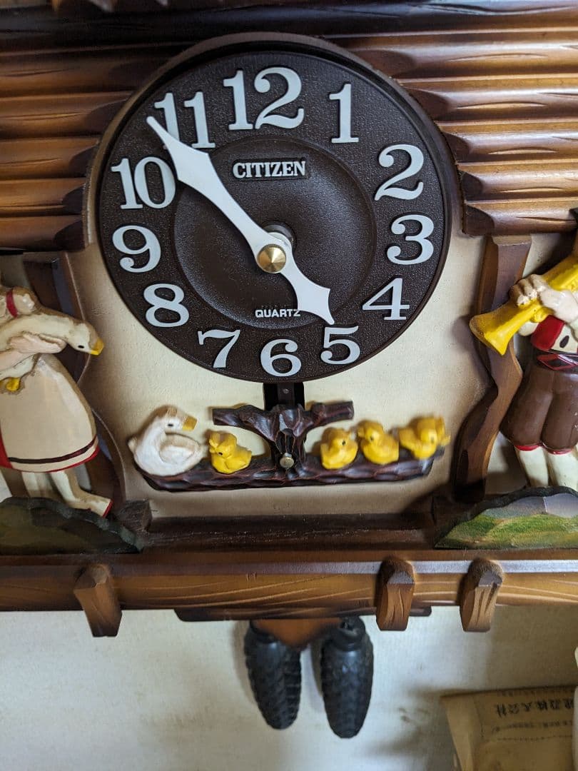 シチズン鳩時計 オルゴール付き