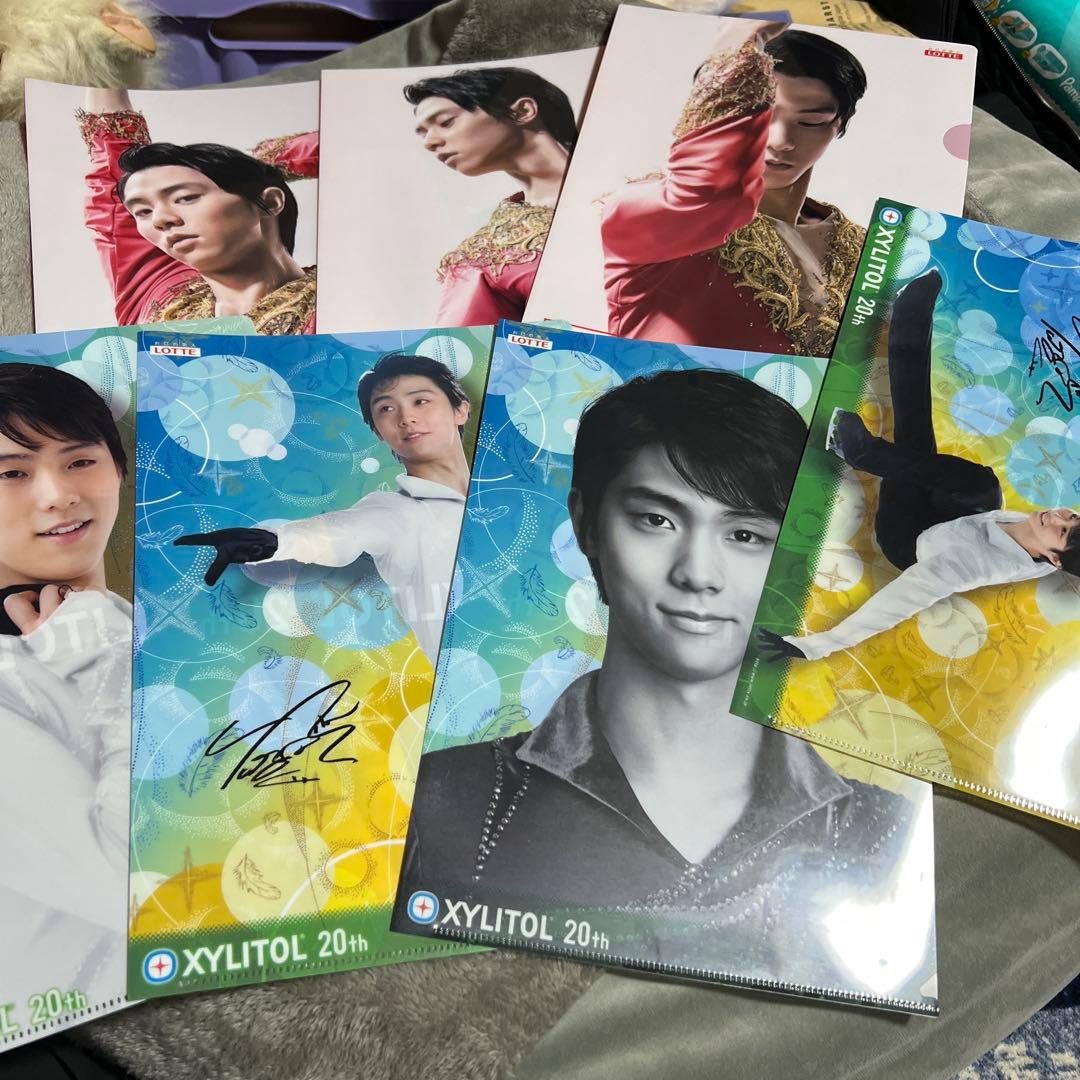 羽生結弦 クリアファイル キシリトール ガーナ 24枚セット - メルカリ