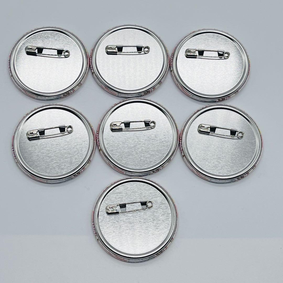 銀魂 神楽 アニメイトカフェ アニカフェ 缶バッジ　　7枚セット