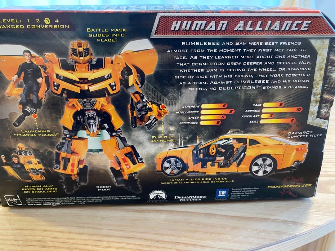 ス*】様 新品トランスフォーマーリベンジ　ヒューマンアライアンス　バンブルビー