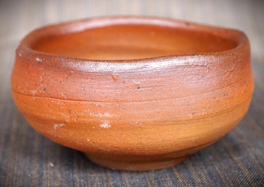 人気作家☆中村和樹【師：中村真・中村六郎】☆備前【窯変】徳利①☆共