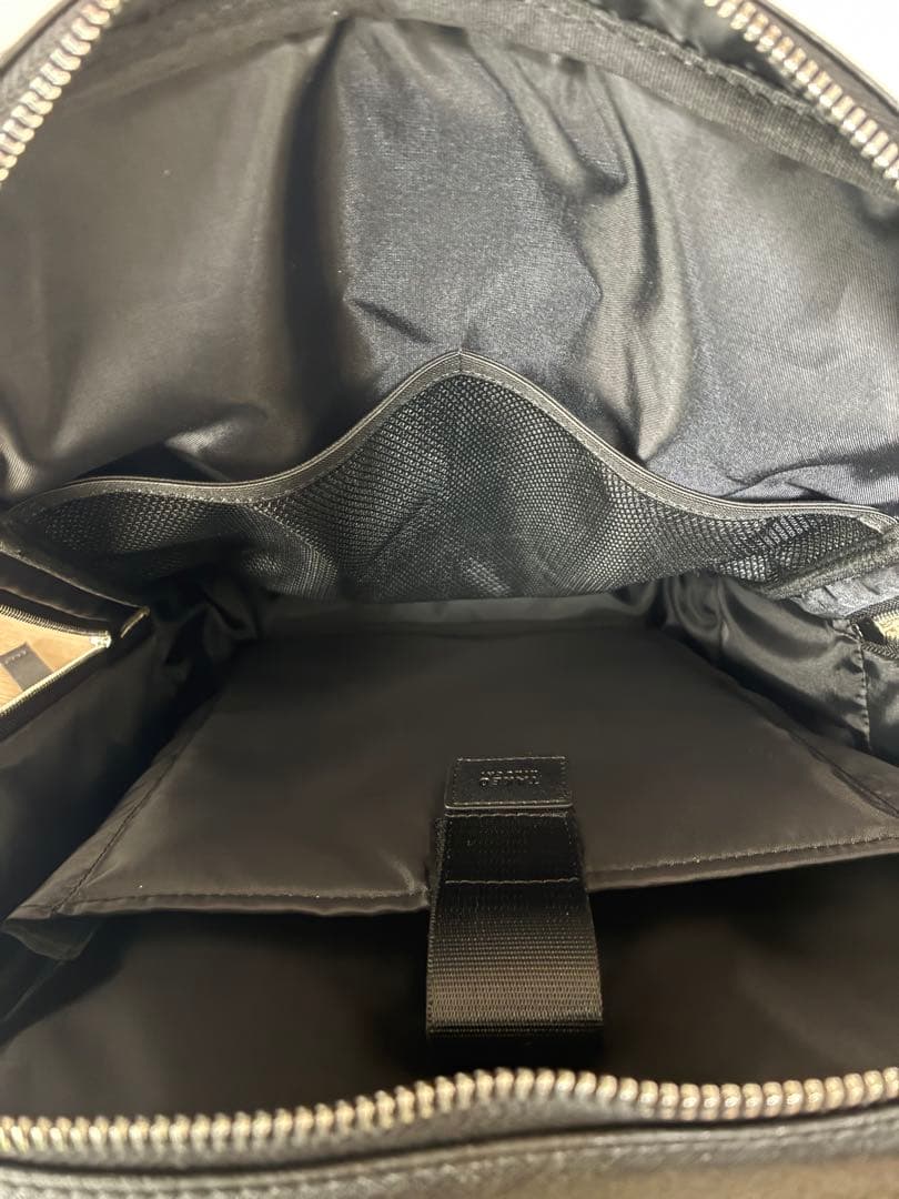 TAKEO KIKUCHI 薄マチ ビジネス バックパック サフィアーノ調