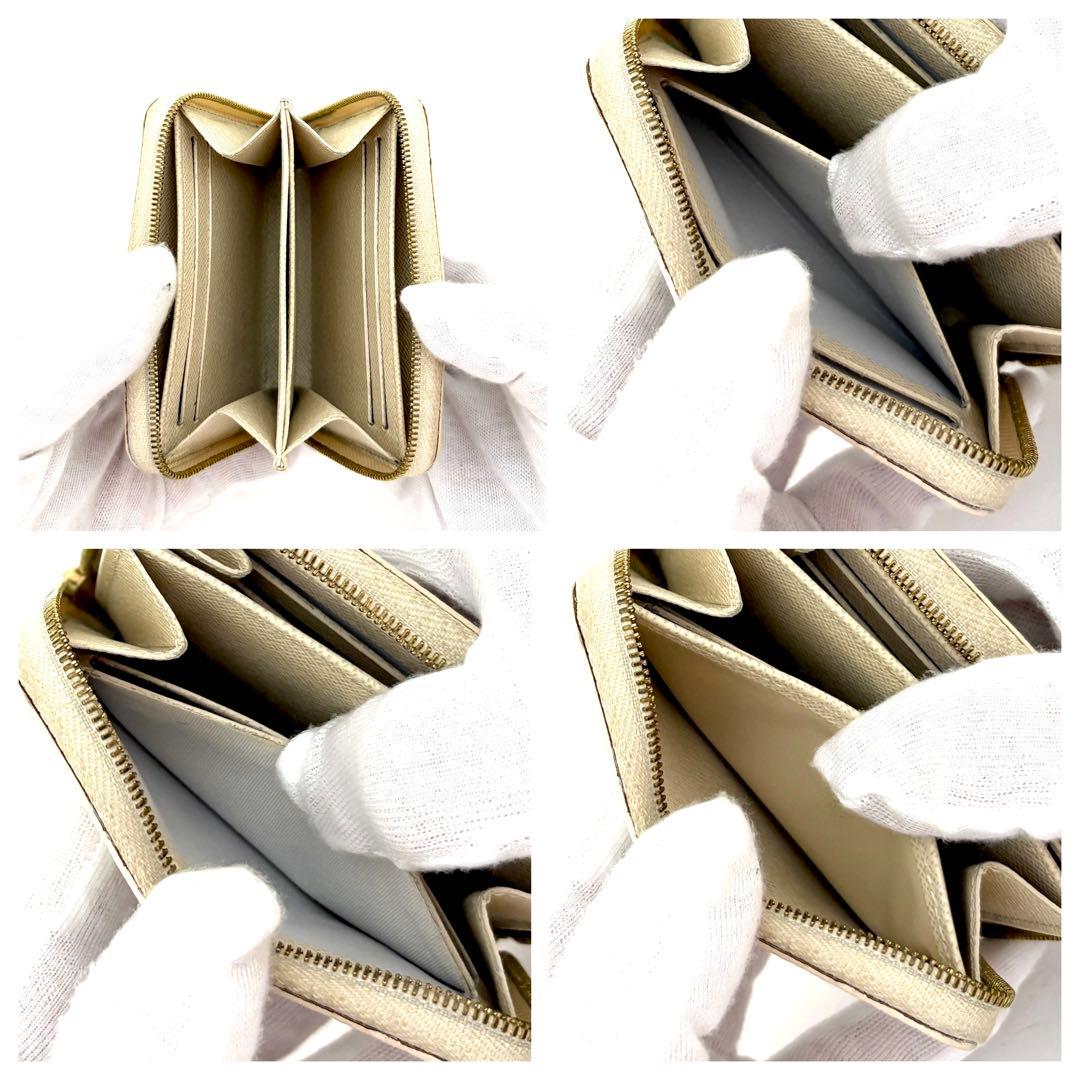 ルイヴィトン ダミエ アズール ジッピーパース ラウンドジップ 小銭入れ