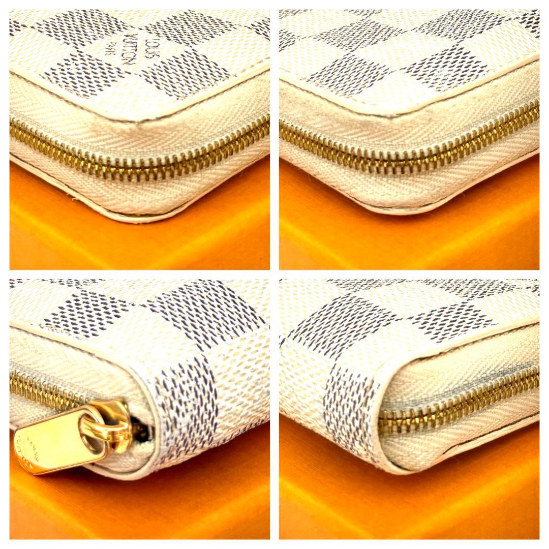 ルイヴィトン ダミエ アズール ジッピーパース ラウンドジップ 小銭入れ