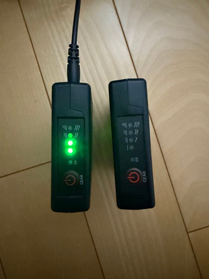 美品【ミドリ安全】クールファン　バッテリー2個付き！！