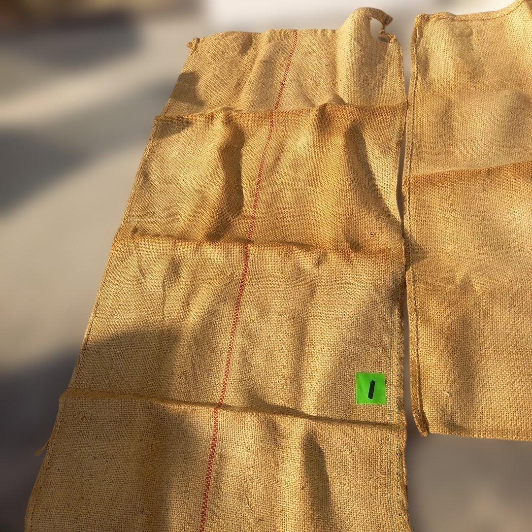 アンティーク 三交前株式会社 大豆用の麻袋 3個セット