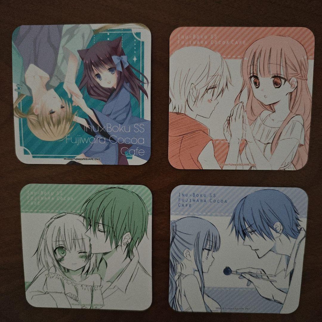妖狐×僕SS・藤原ここあカフェ コースター4点セット（dear） - メルカリ