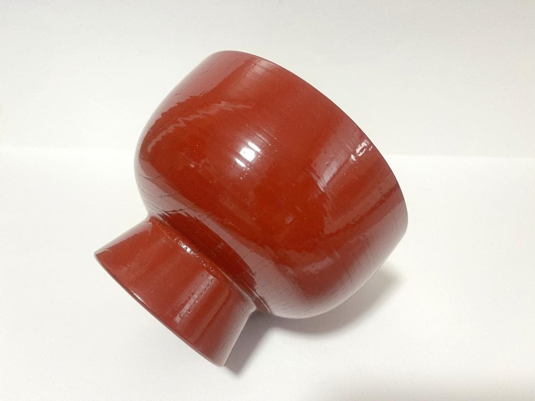 合鹿椀 朱漆 天然木 漆器 / 木製 漆塗 輪島塗