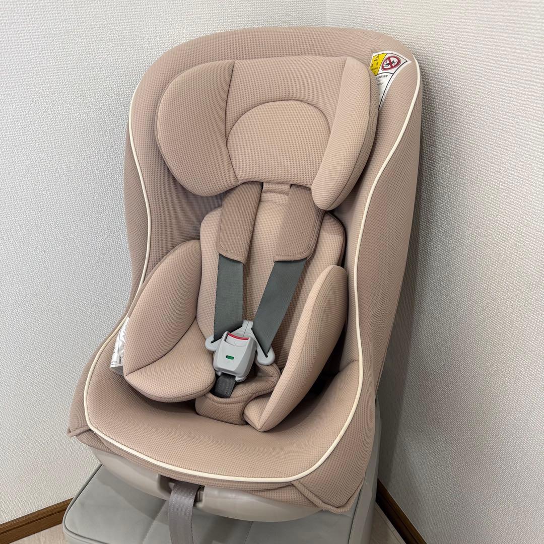 美品】combi チャイルドシートコッコロ S UX ヘーゼルナッツ 新生児