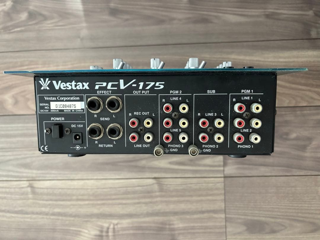 ベスタクス Vestax ミキサー PCV-175｜ベスタクス Vestax ミキサー PCV
