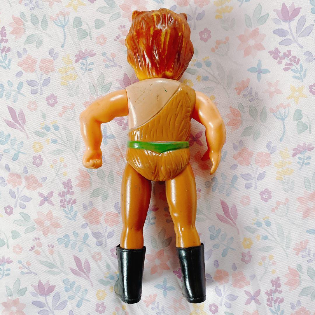 当時物】タイガーマスクライオンマンソフビ