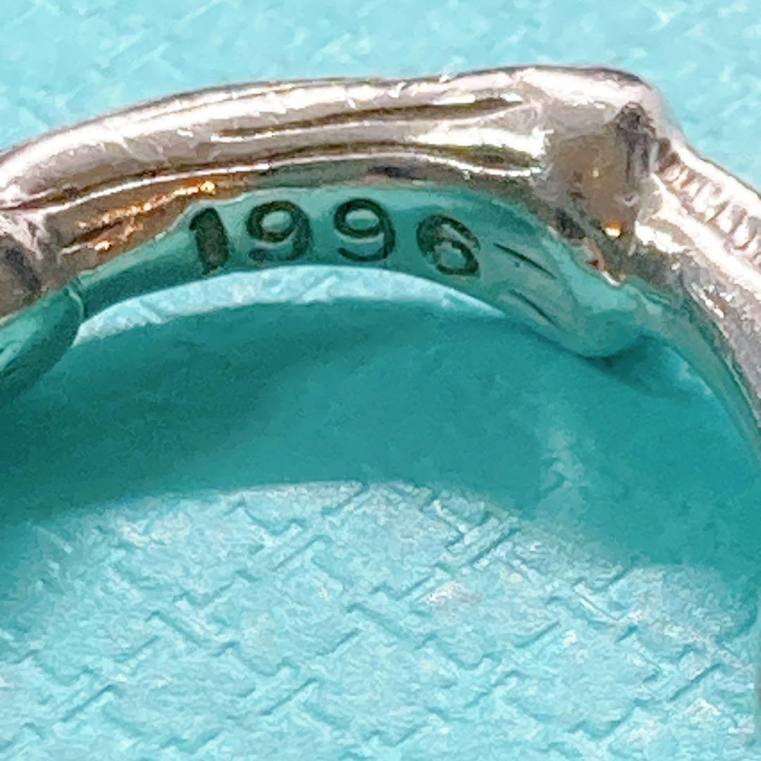 ティファニー バンブー リング 6～7.5号 925 シルバー 竹 オールド