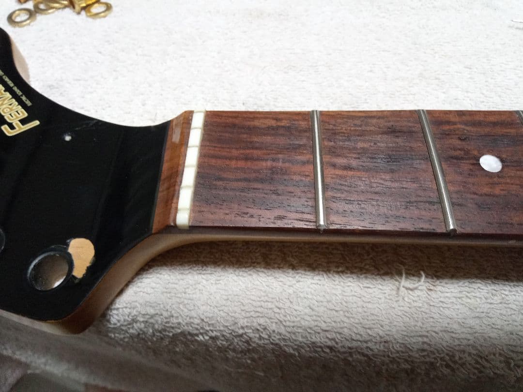 整備済み】FERNANDES ZO-3 ブラック×ゴールドパーツ - メルカリ