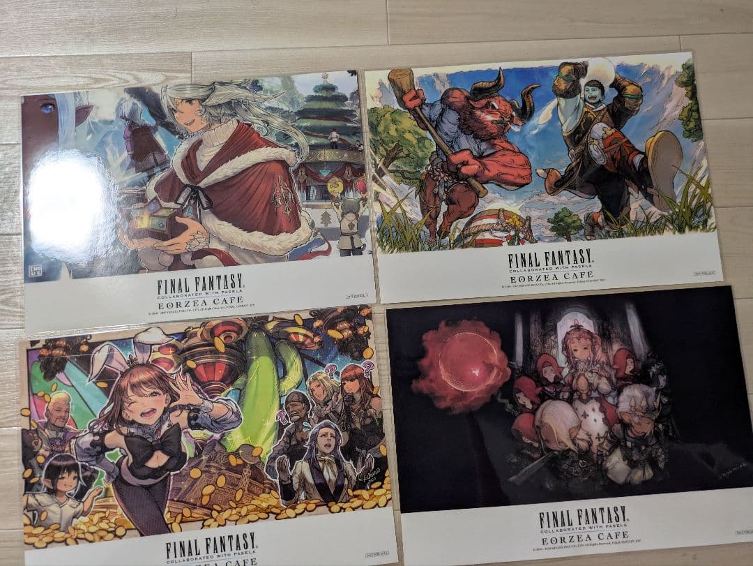 エウルゼアカフェ　ランチョンマット28枚