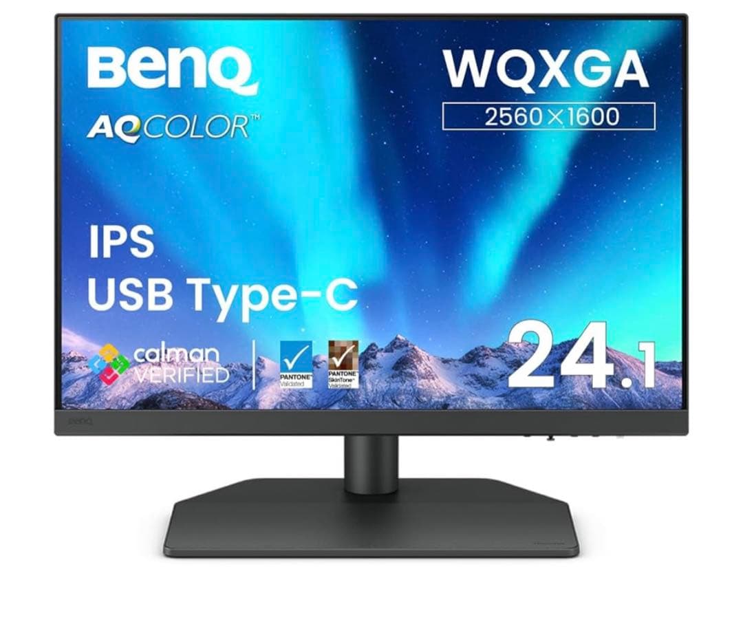 BENQ SW242Q-JP【超美品】 USB-C接続 PCモニター カラーマネジメント SW242Q-JP [24.1型 /WQXGA