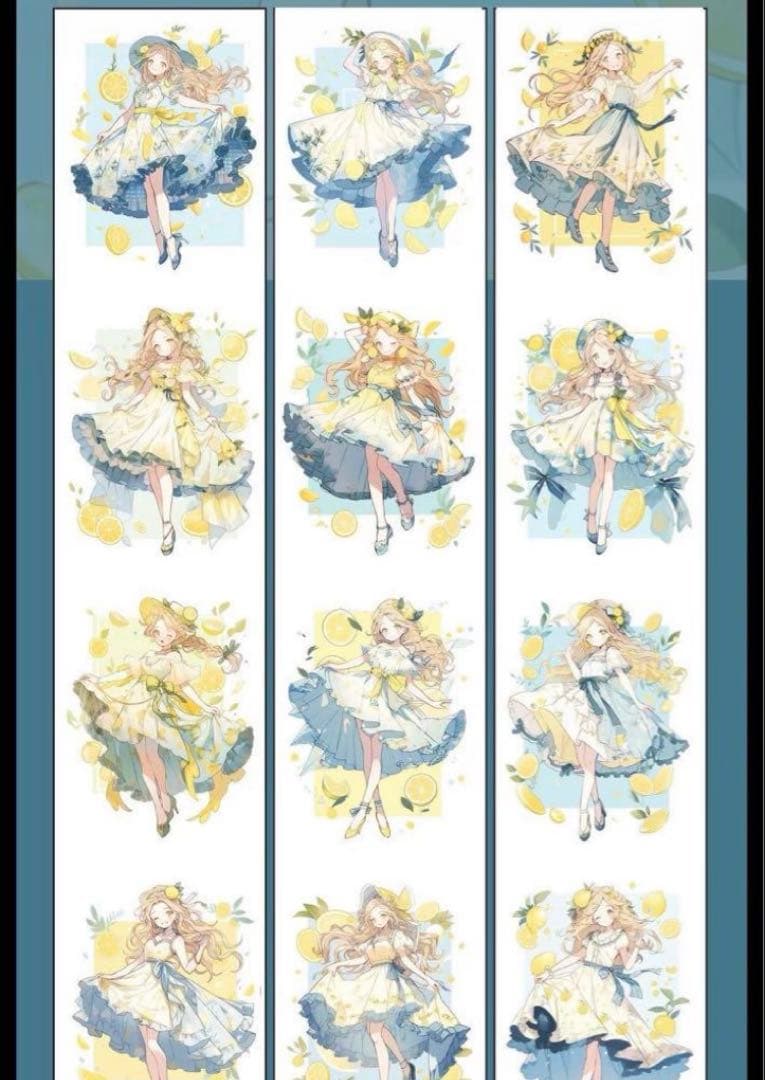 海外マステまとめ売り 巻き売り PETマスキングテープ まとめ売り 13本