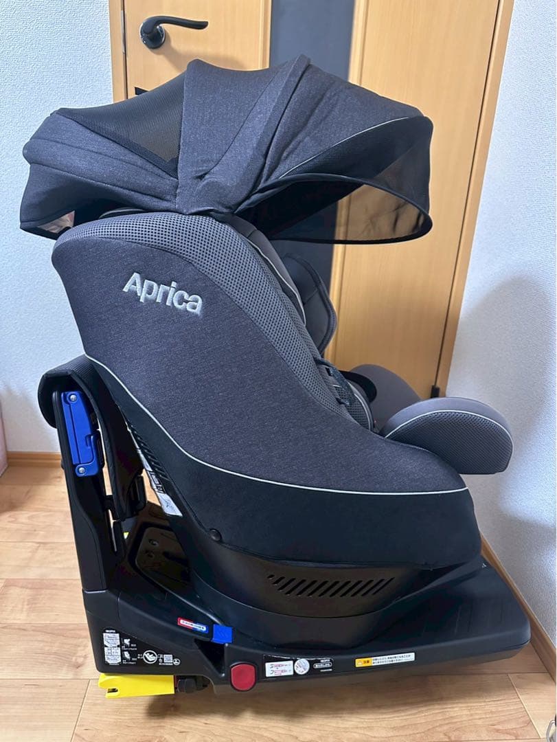 極美品✨Apricaチャイルドシート クルリラプレミアムAB プレミアムグレー