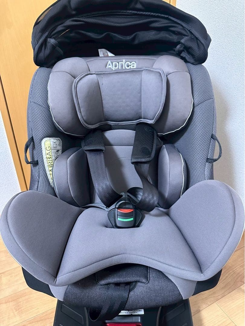 極美品✨Apricaチャイルドシート クルリラプレミアムAB プレミアムグレー