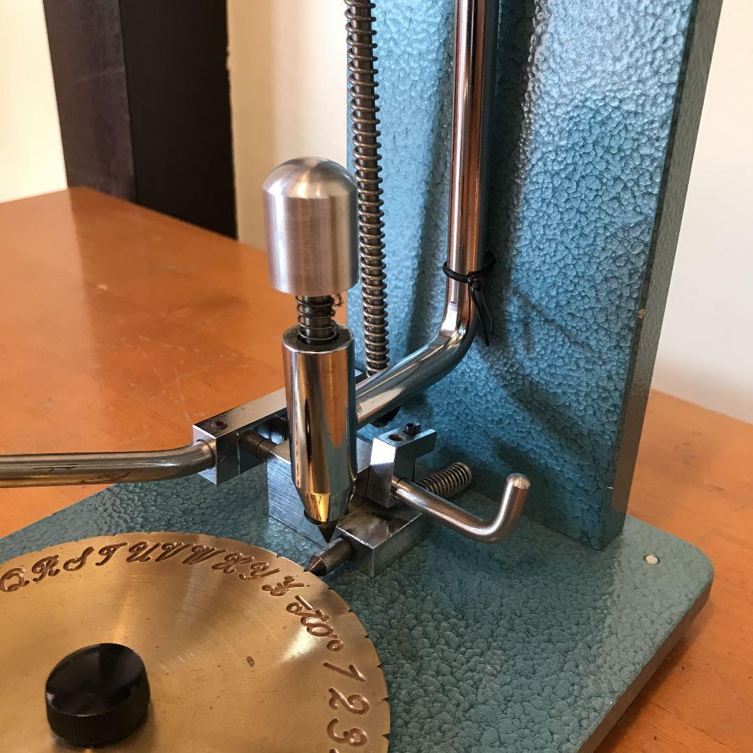 Harp製 指輪彫刻機(花文字タイプ) ファッション 彫金 工具