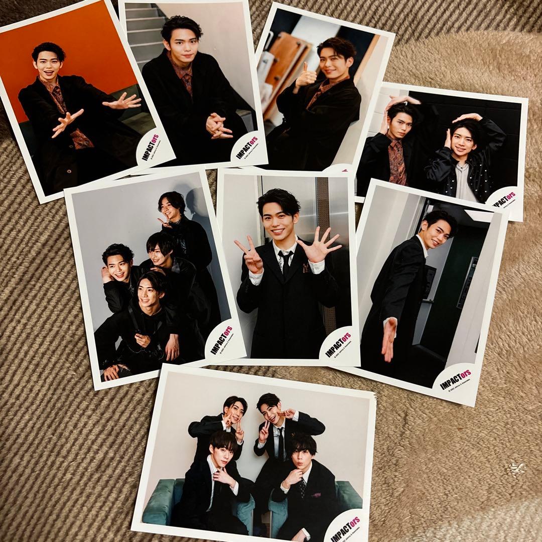 美品】 インパクターズ IMP. 全員version 公式写真7枚セット 新