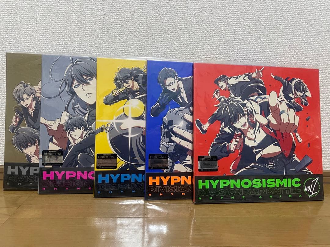 本ヒプノシスマイク アニメ ヒプアニ ブルーレイ 全巻 ブックレット