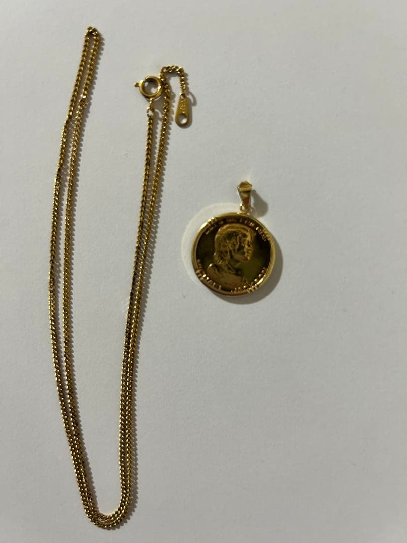 マイケルジャクソン来日記念チェーンつき