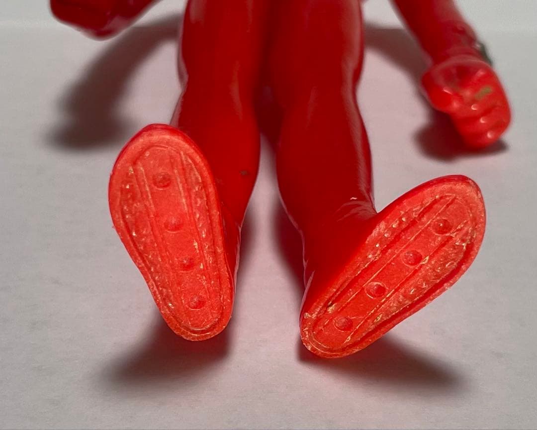 当時物 ポピー ウルトラマンレオ ソフビ 13cm （メンコ１枚おまけ付き）