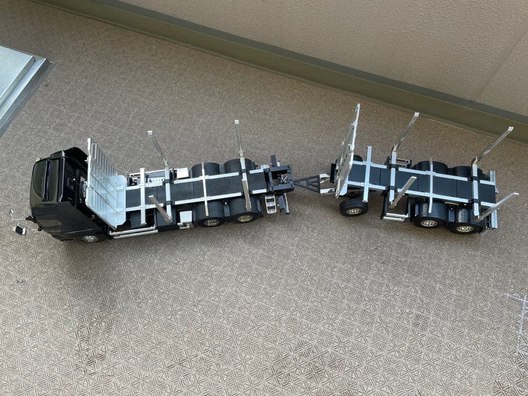 1/14 プロフィア 原木フルトレーラー フルオペ タミヤ ティンバー