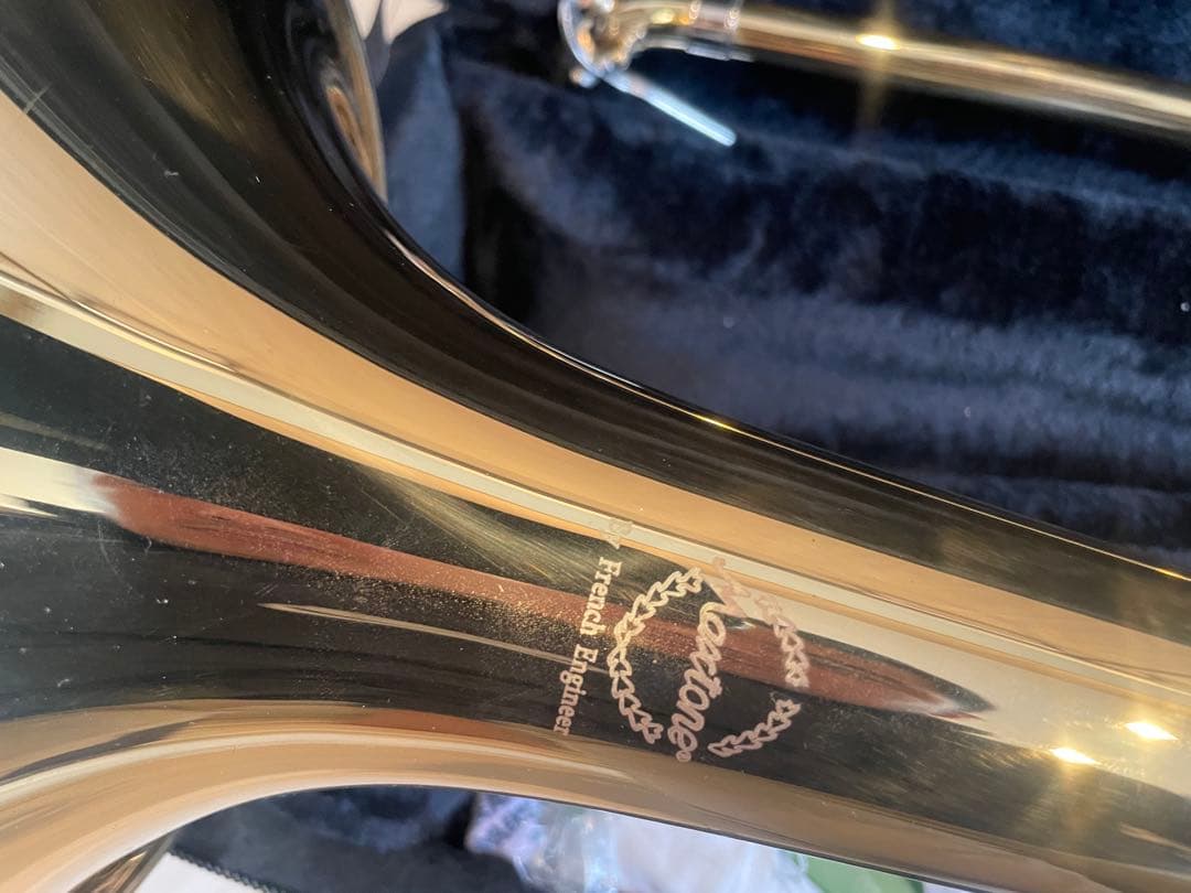 美品　Maxtone トロンボーン 本体とマウスピース2個