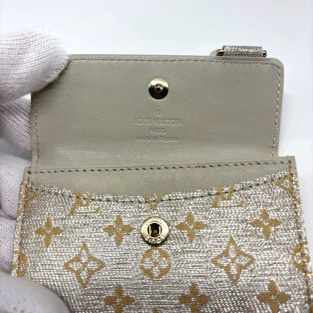 LOUIS VUITTON ポルト・モネ　モノグラム・シャイン　ケース