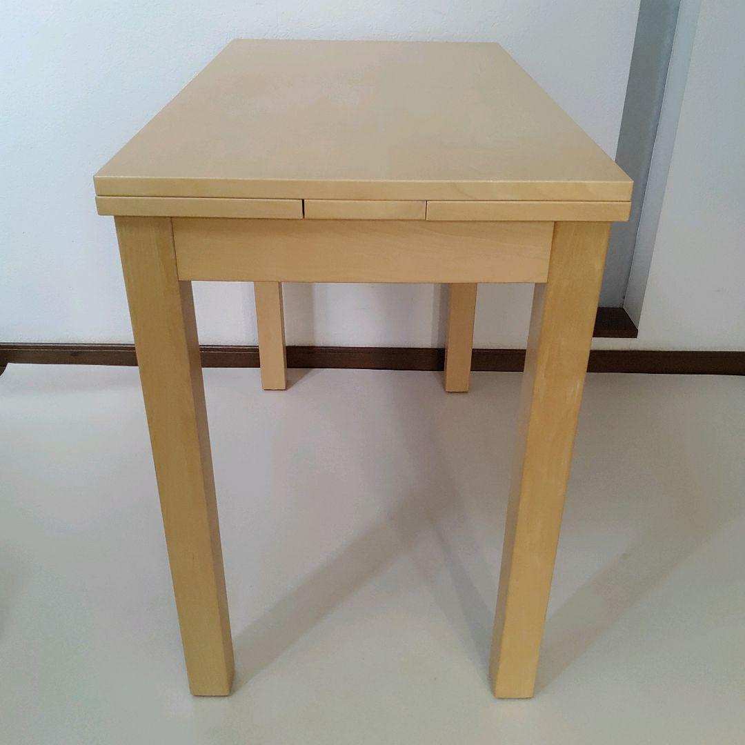 IKEA イケア ダイニングテーブル BJURSTA 伸縮式 伸縮式 送料無料