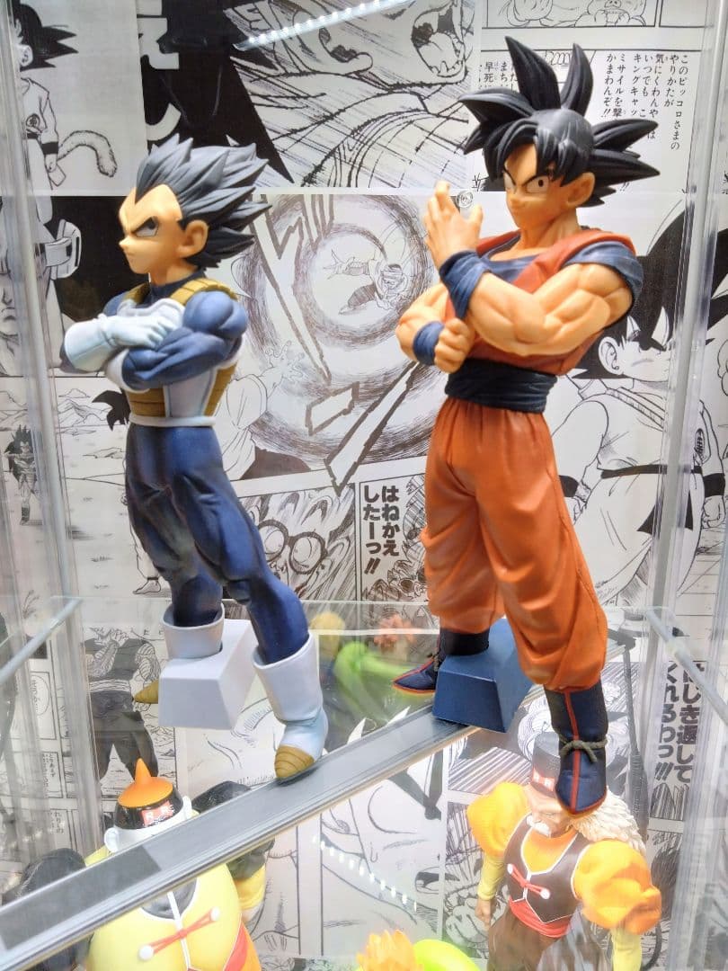 国内正規品ドラゴンボール 孫悟空 ベジータ ストロングチェインズ 2体