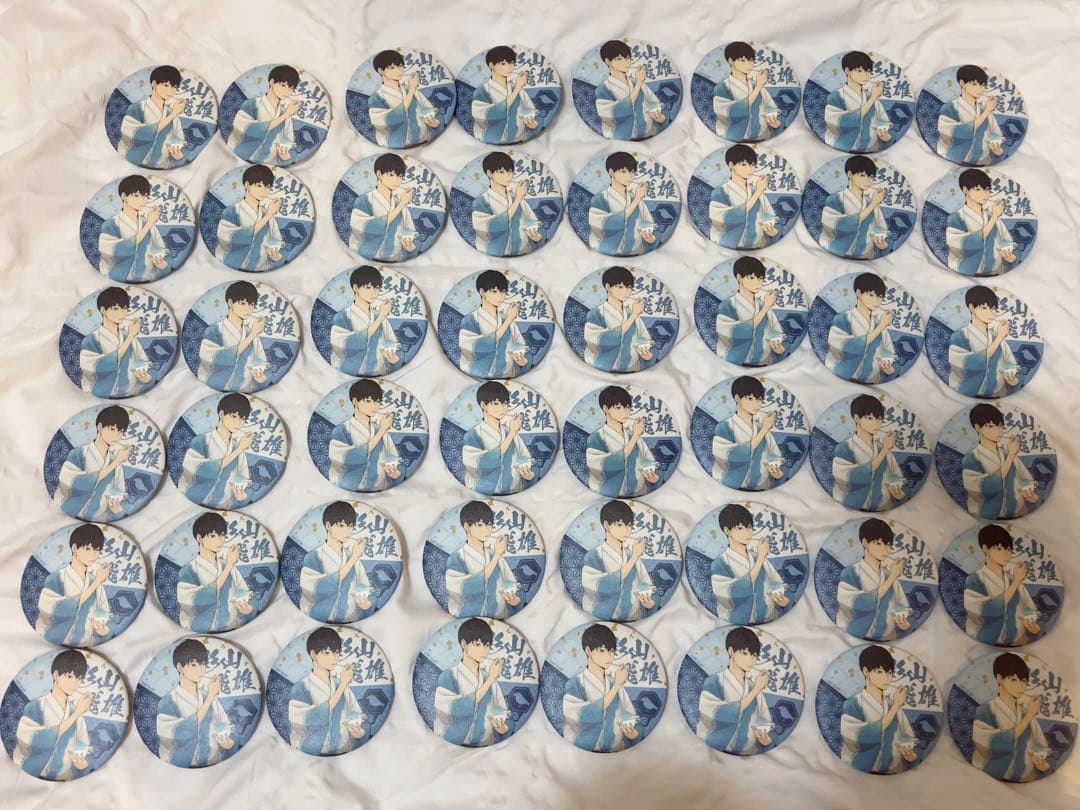 ハイキュー!! 影山飛雄 缶バッジ 48個