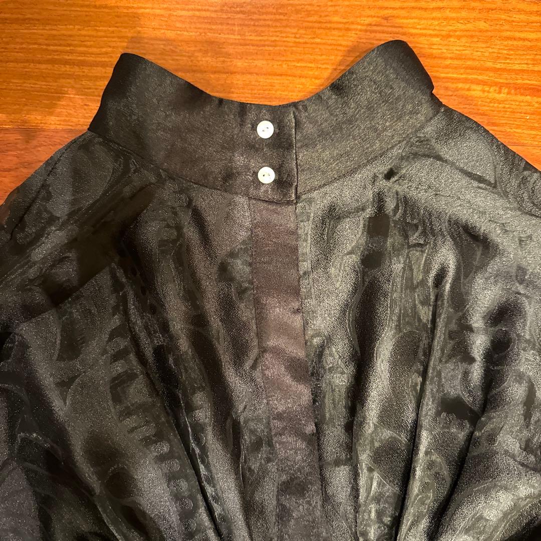 アメリヴィンテージ UND SHEER JACQUARD TUCK DRESS 低 価格