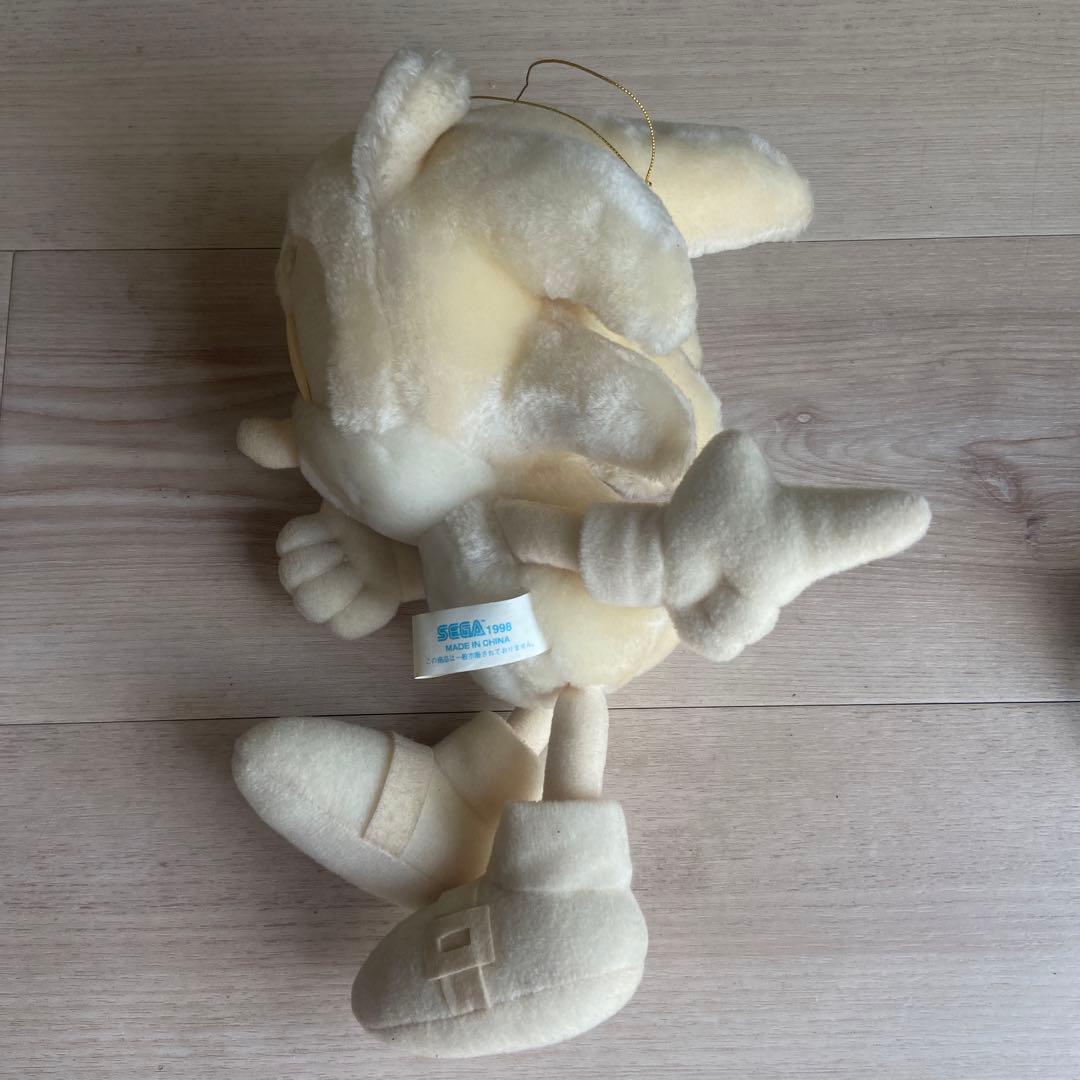 SEGA セガソニック　ペールカラーぬいぐるみ　平成レトロ　当時物　非売品　希少