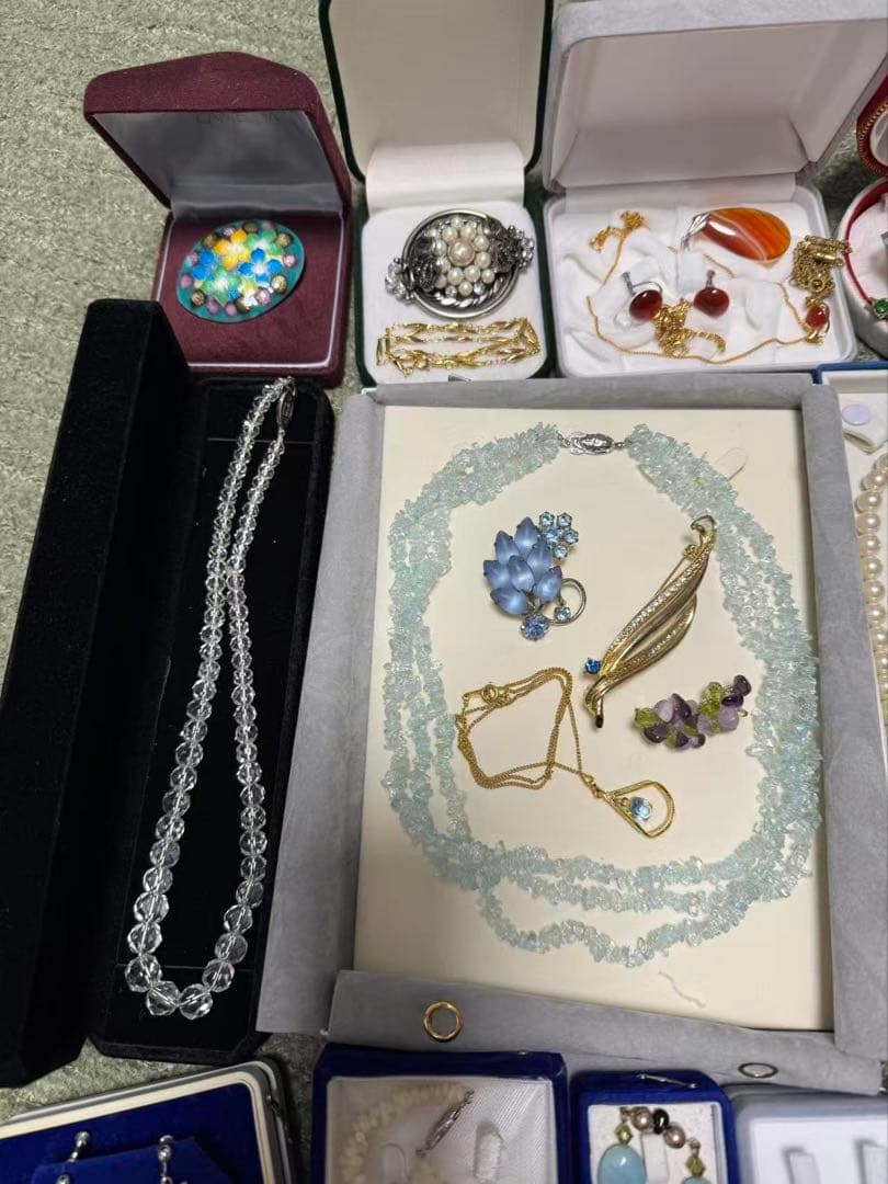 遺品整理 生前整理 アクセサリー まとめ売り リング ネックレス（14）