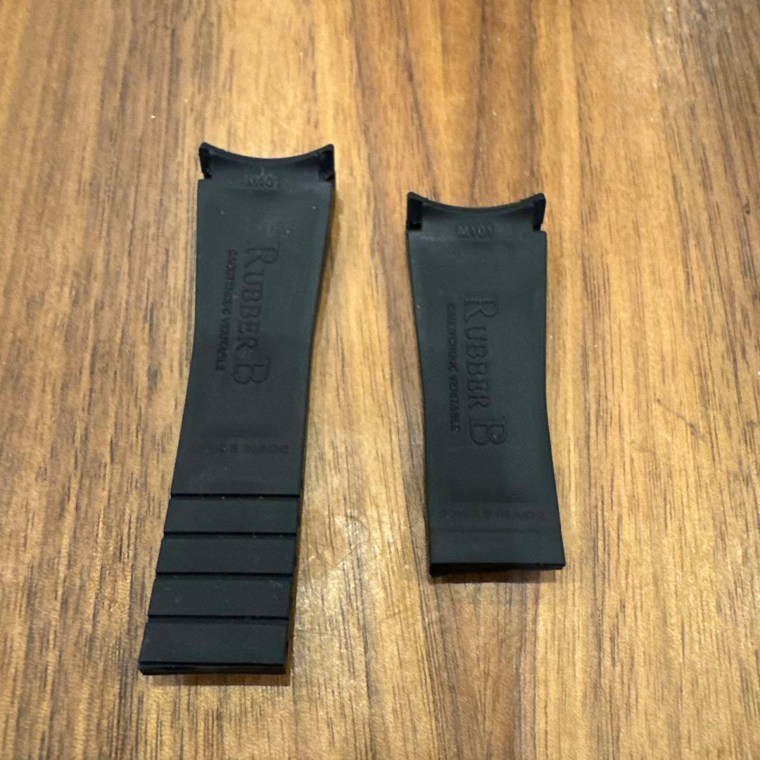 ロレックスデート ラバービーベルト