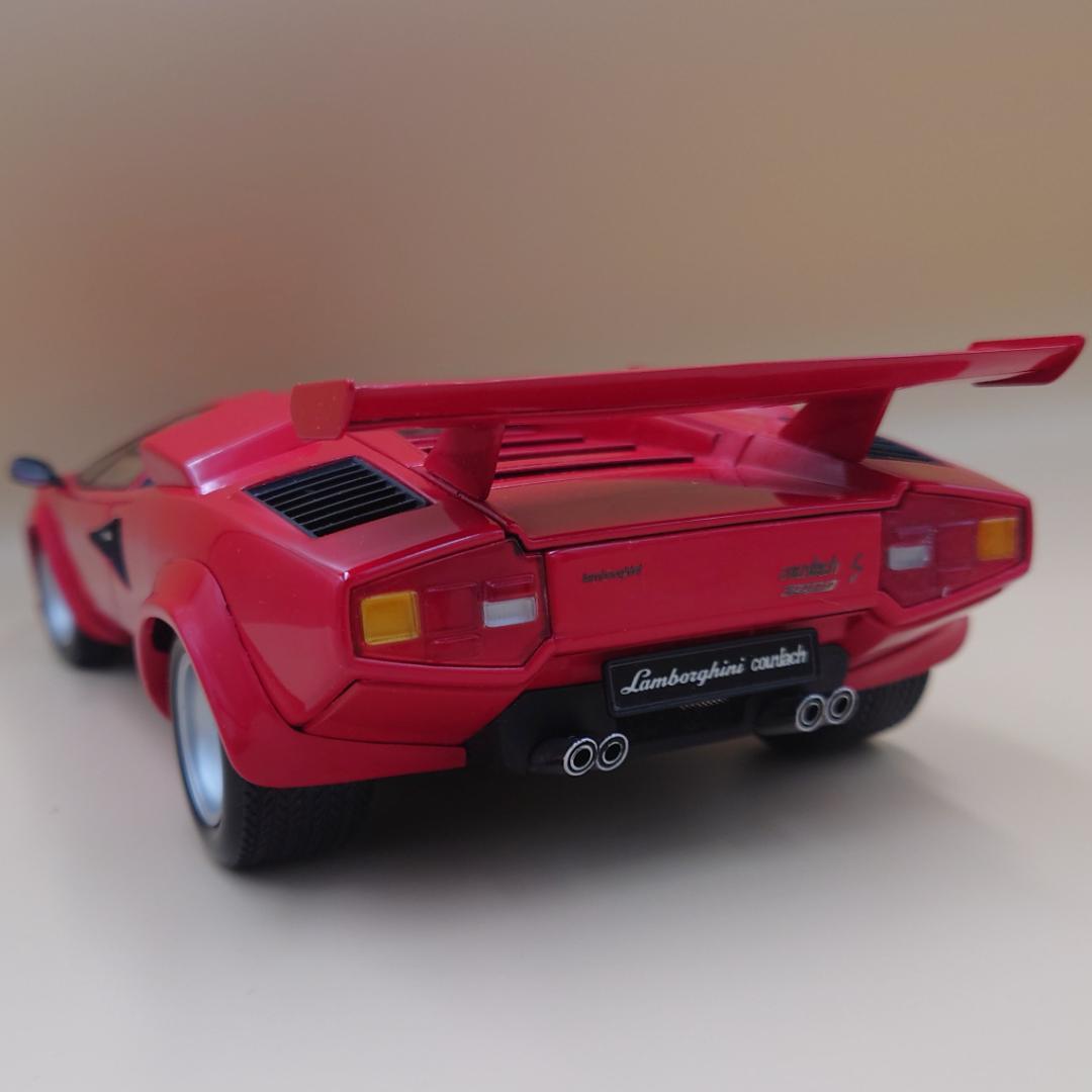 1/18 ランボルギーニ カウンタック LP500S レッド 京商ミニカー 中古