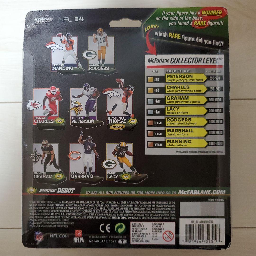 アーロン・ロジャース Aaron Rodgers　フィギュア パッカーズ