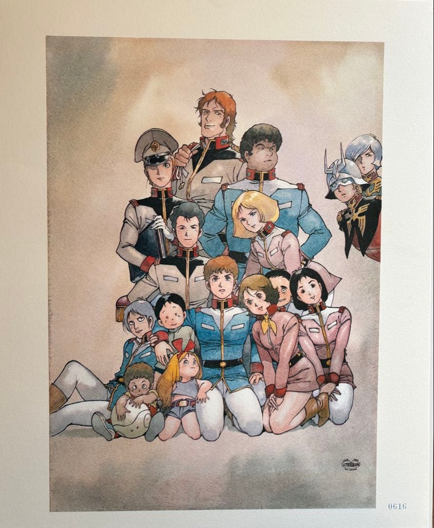 鈴*、様 機動戦士ガンダム20周年リトグラフ 安彦良和