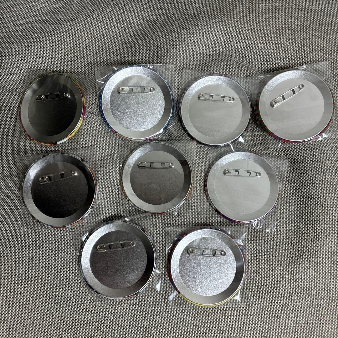 志村けん だいじょうぶだぁホログラム缶バッジ　9種セット