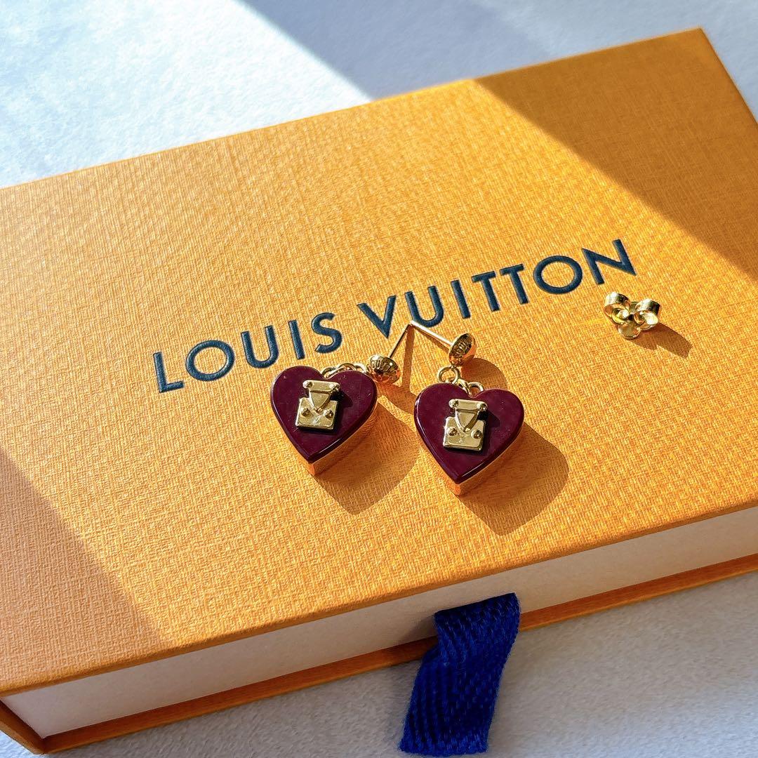 ルイ ヴィトン ブックルドレイユ ロックミー ハート ピアス