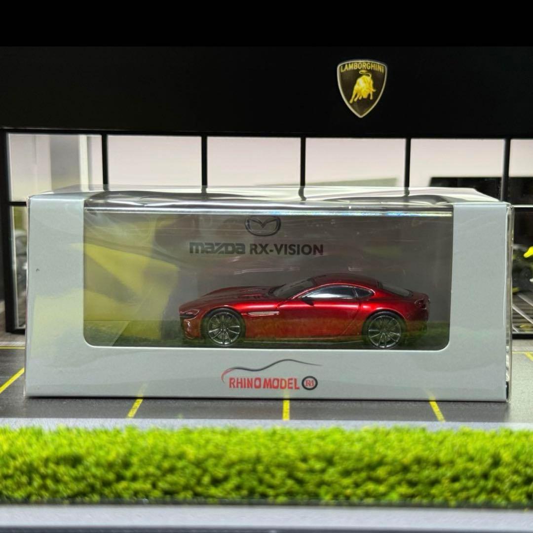 【新品】Mazda RX-Vision ミニカー レッド 1/64 マツダ