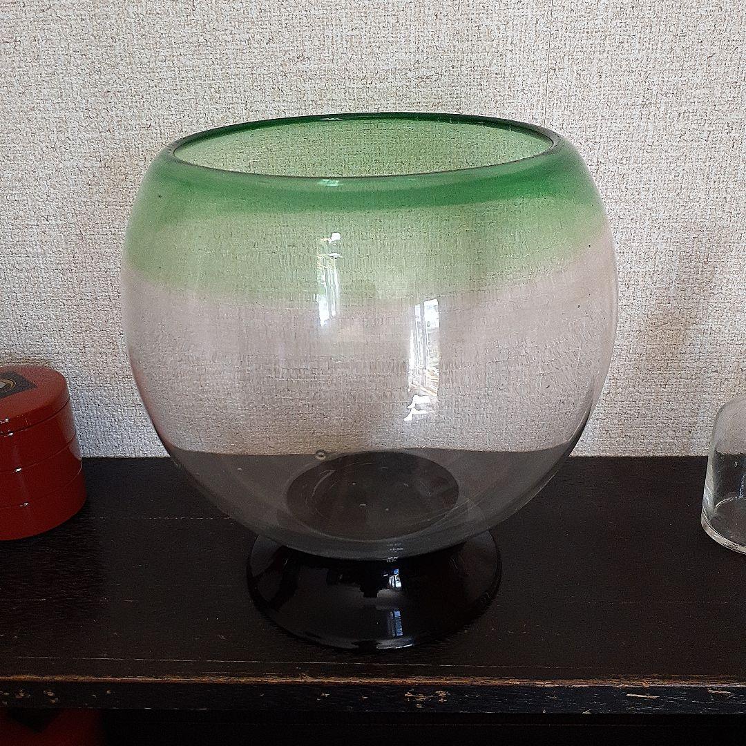 ペコ様専用」 アンティーク硝子 大正ロマン とろとろガラス