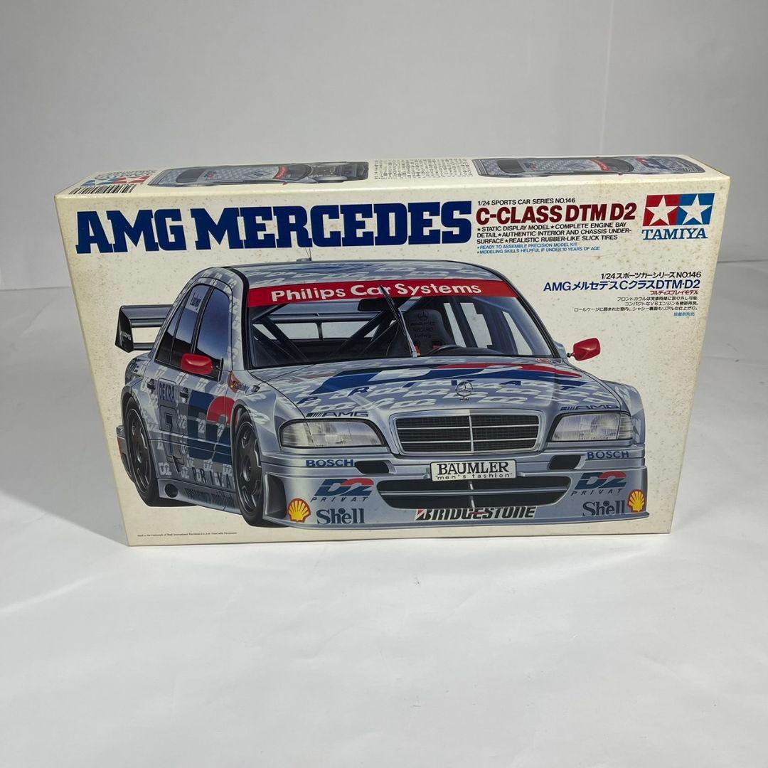 タミヤ 1/24 AMG メルセデス Cクラス DTM・D2 プラモデル
