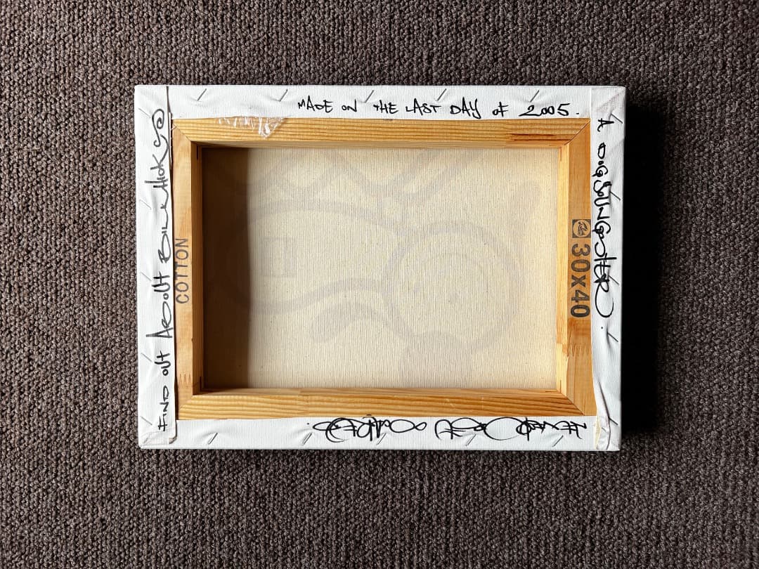 絵画 The London Police Original Canvas