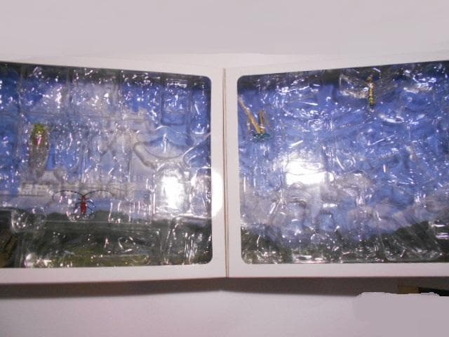 原色日本昆虫図鑑Ⅰ・Ⅱ 箱 フィギュア 6点付 YUJIN